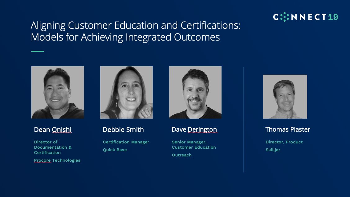 Aligning Customer Education and Certifications Skilljar Connect